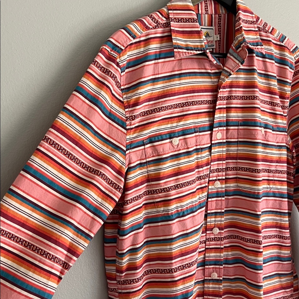 Pendleton Surf Multicolor Striped Beach Long Slee… - image 5